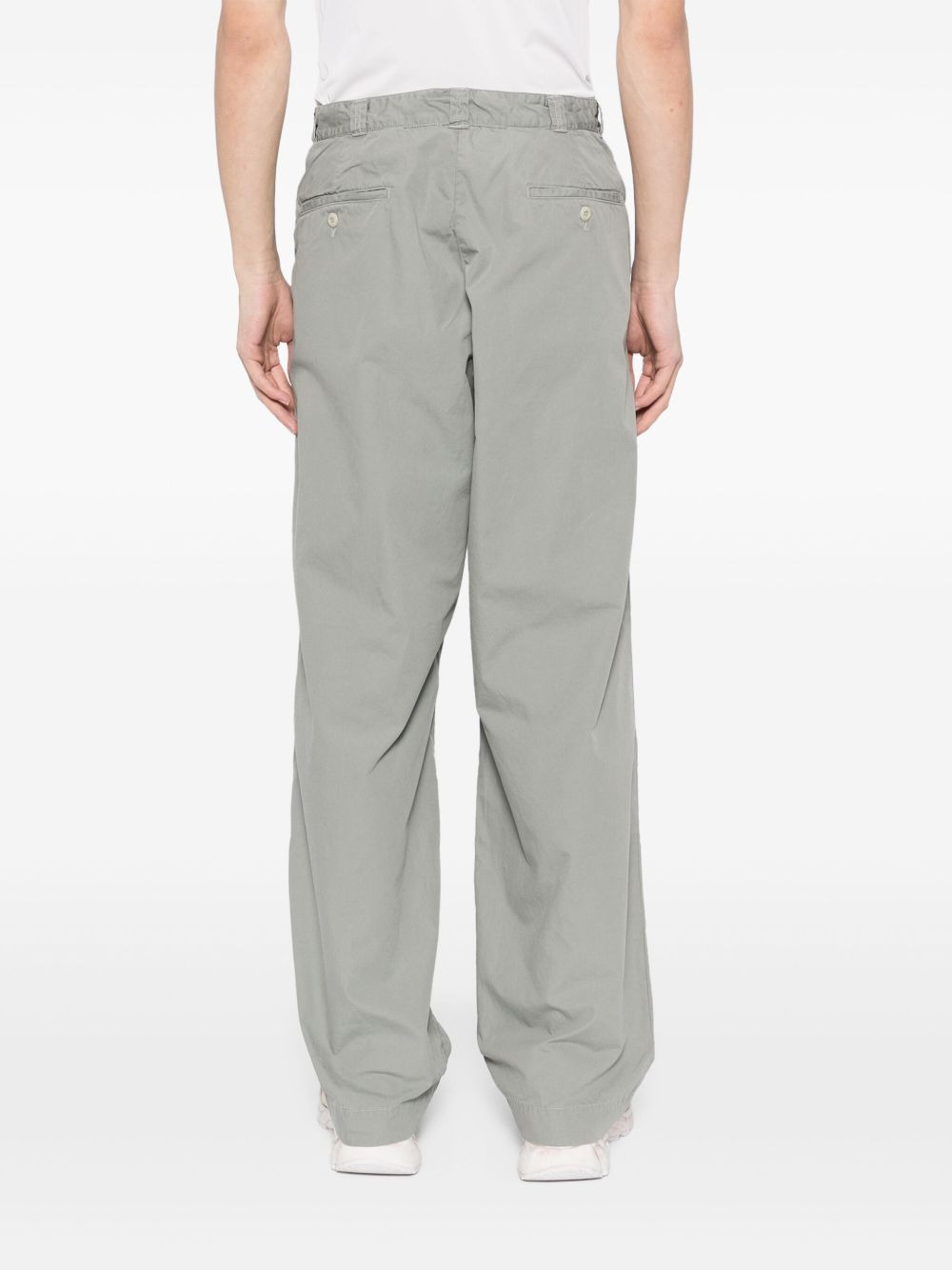 straight-leg trousers - 4