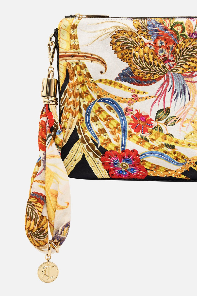 CAMILLA SCARF CLUTCH outlook