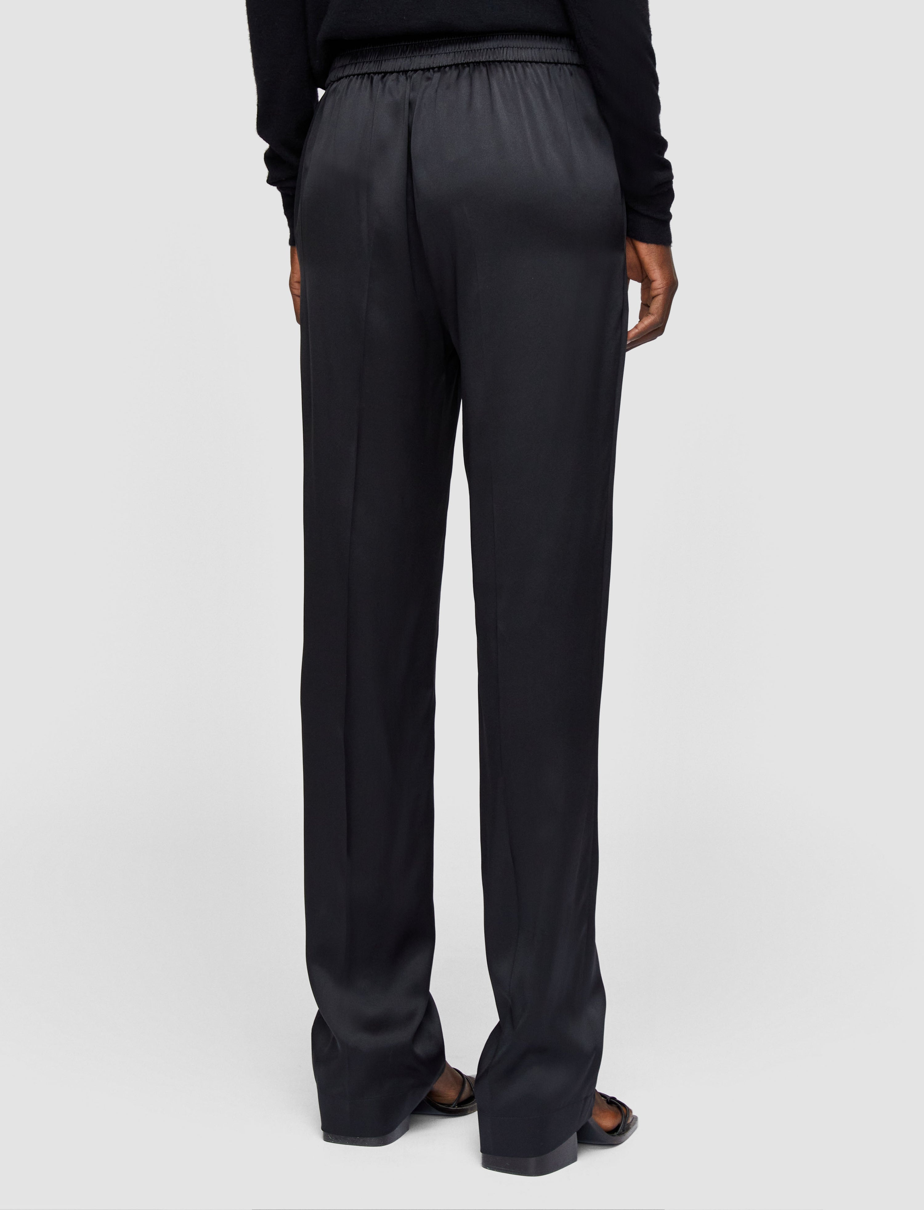 Silk Satin Tova Trousers - 3