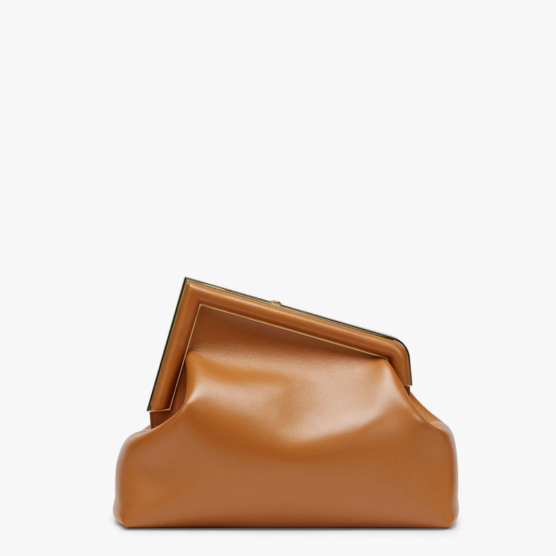 Brown leather bag 3
