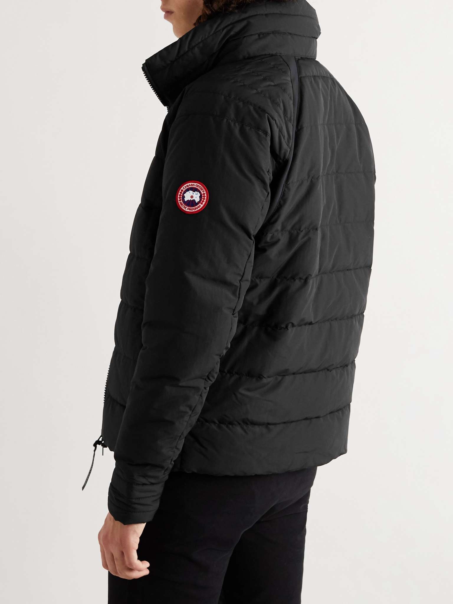 HyBridge Quilted Nylon Hooded Down Jacket - 7