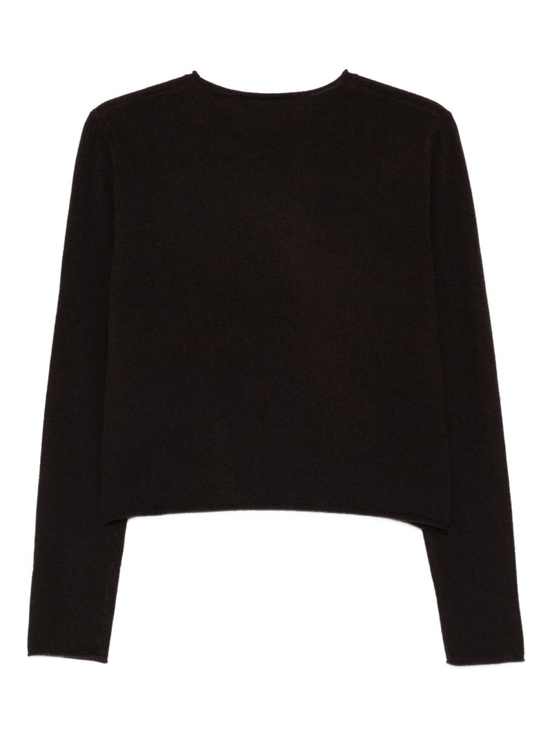 LISA YANG Ida crew-neck sweater outlook