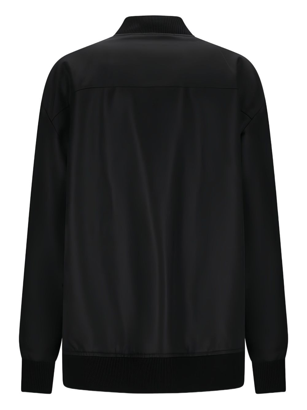 button-fastening bomber jacket - 2