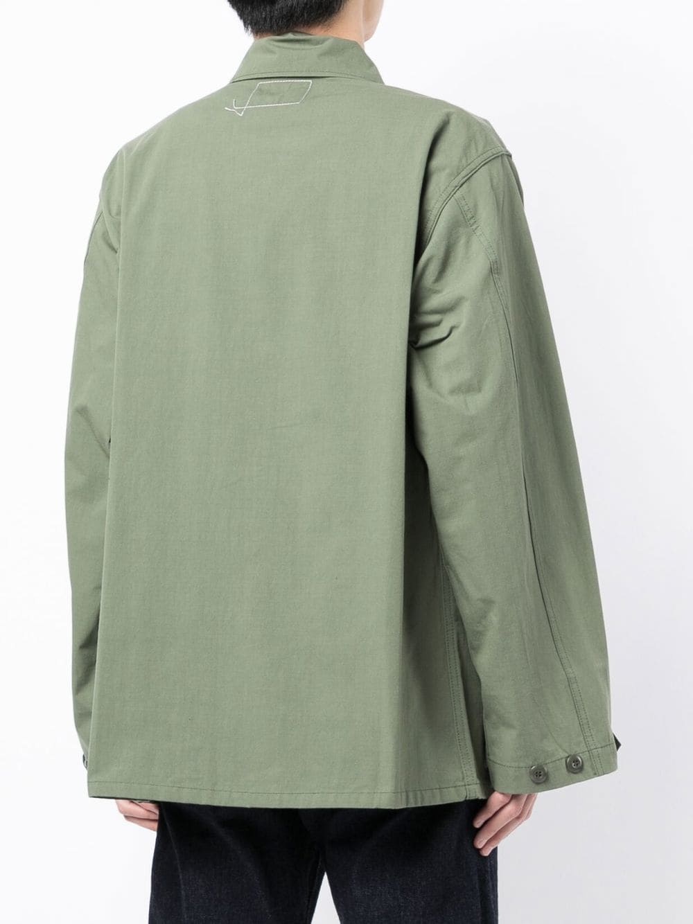 oversized shirt jacket - 4