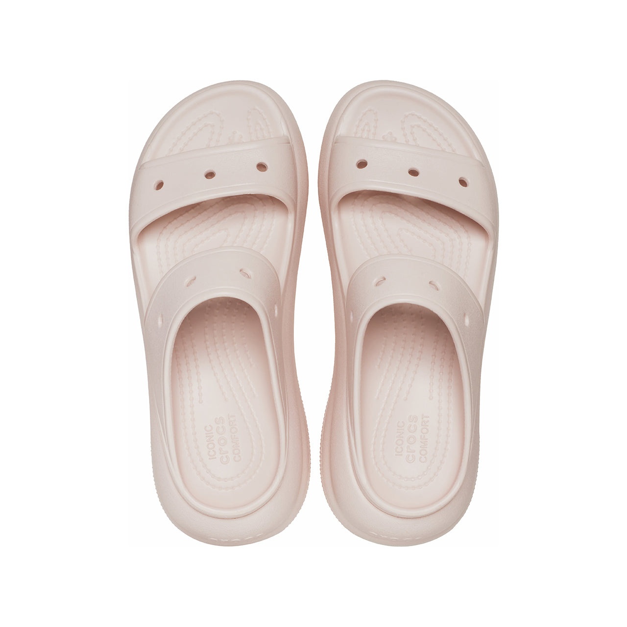 (WMNS) Crocs Classic Crush Sandals 'Pink' 207670-6UR - 4