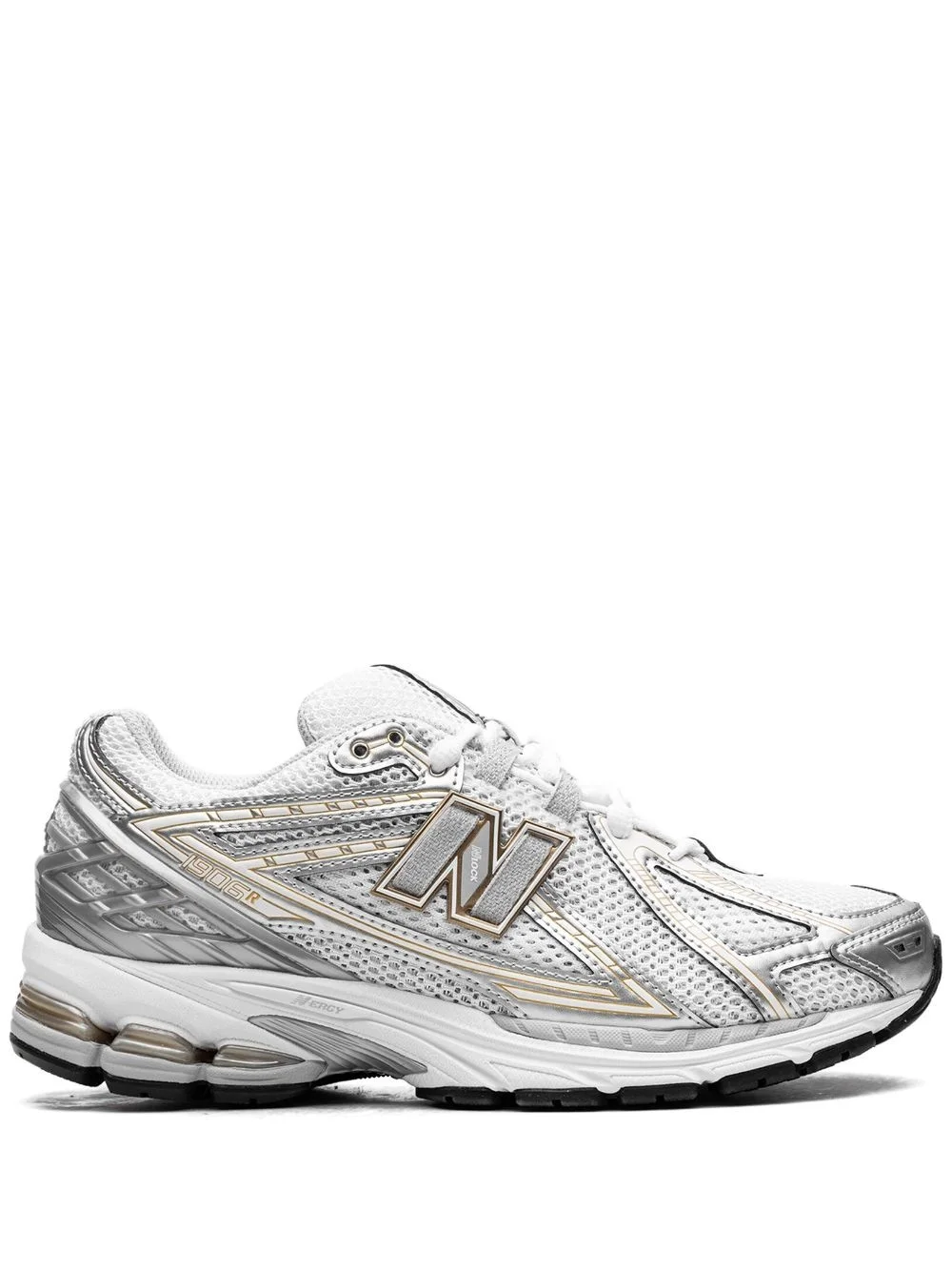 1906R "White Rain Cloud Silver Metallic" sneakers - 1