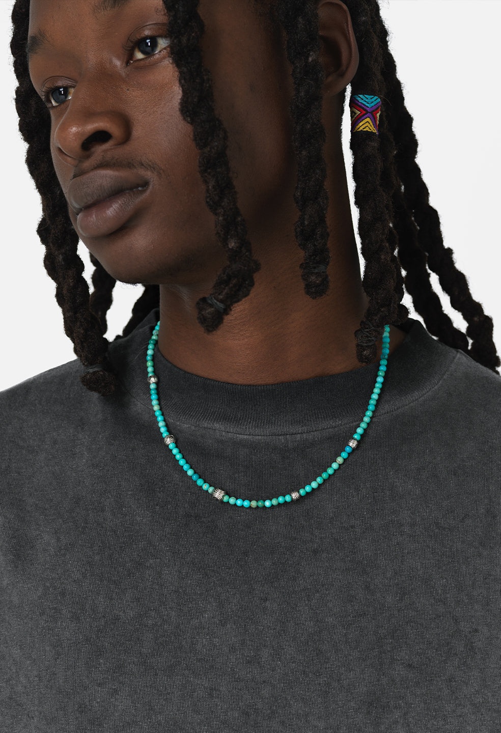 JOHN ELLIOTT X M.A.R.S BEADED SPHERE NECKLACE - 1