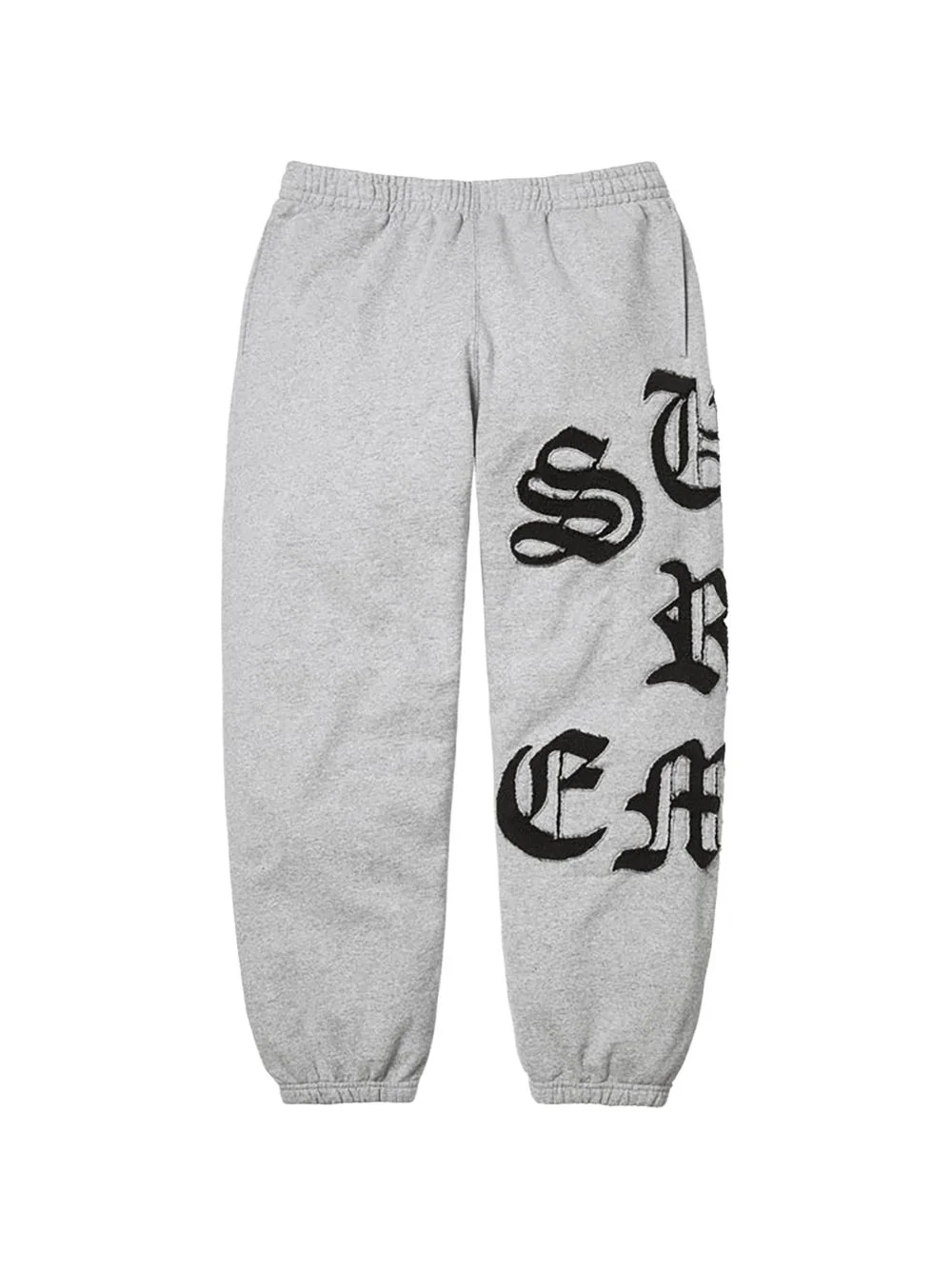 elasticated-cuffs track pants - 1