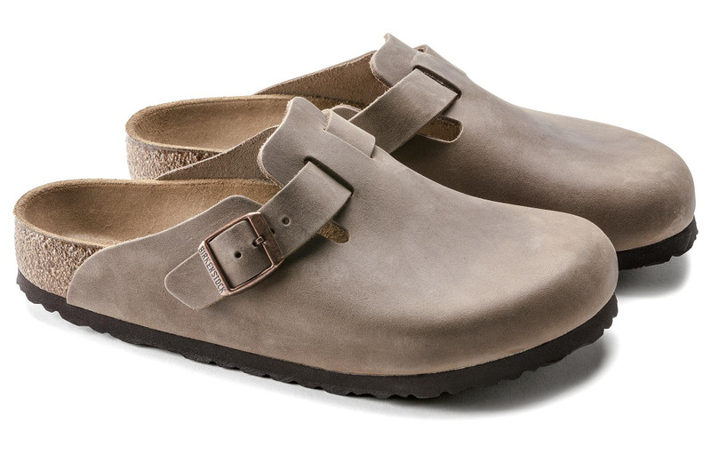 BIRKENSTOCK Birkenstock Boston Regular 'Oiled Leather Tobacco Brown' 0960811 outlook