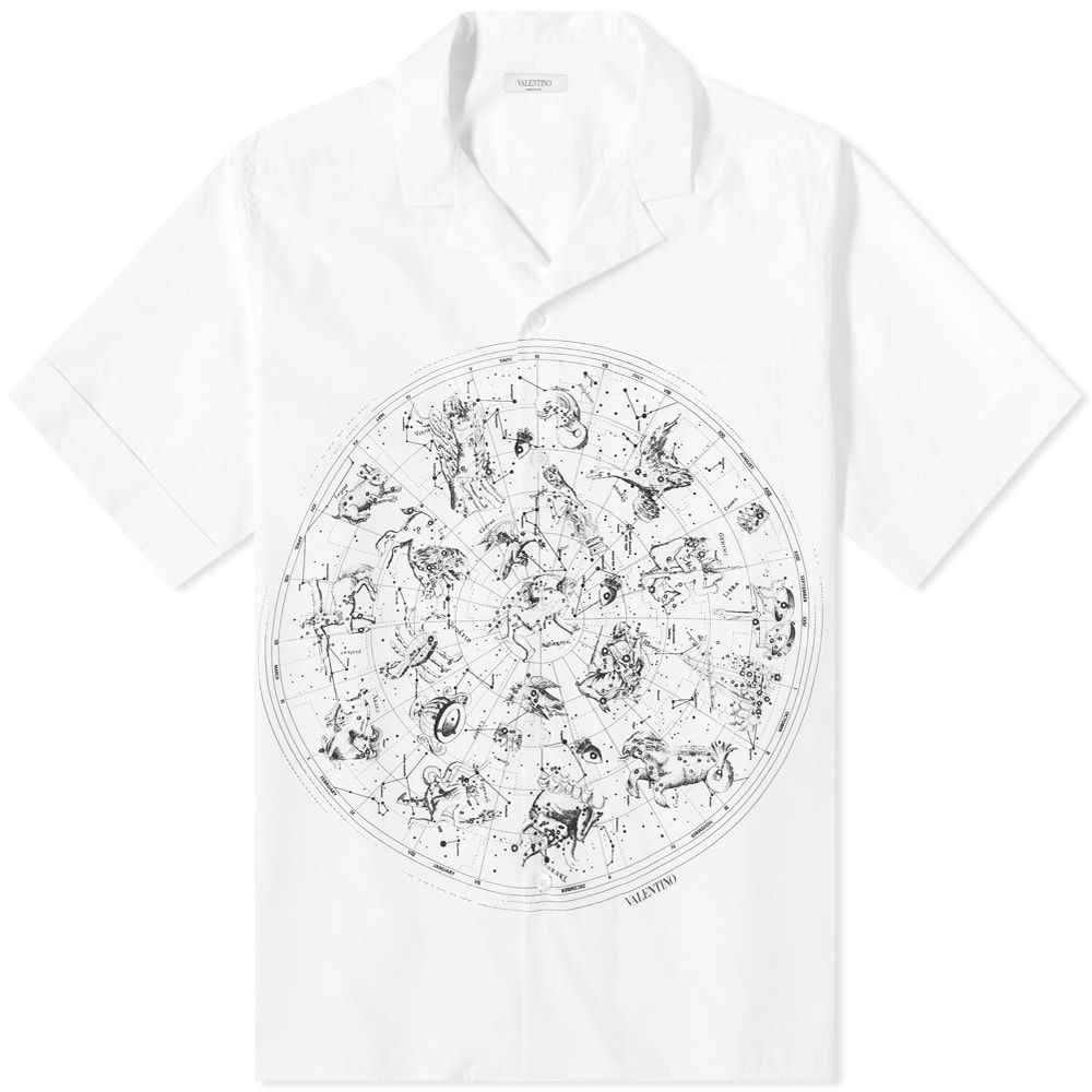 Valentino Zodiac Placement Print Vacation Shirt - 1