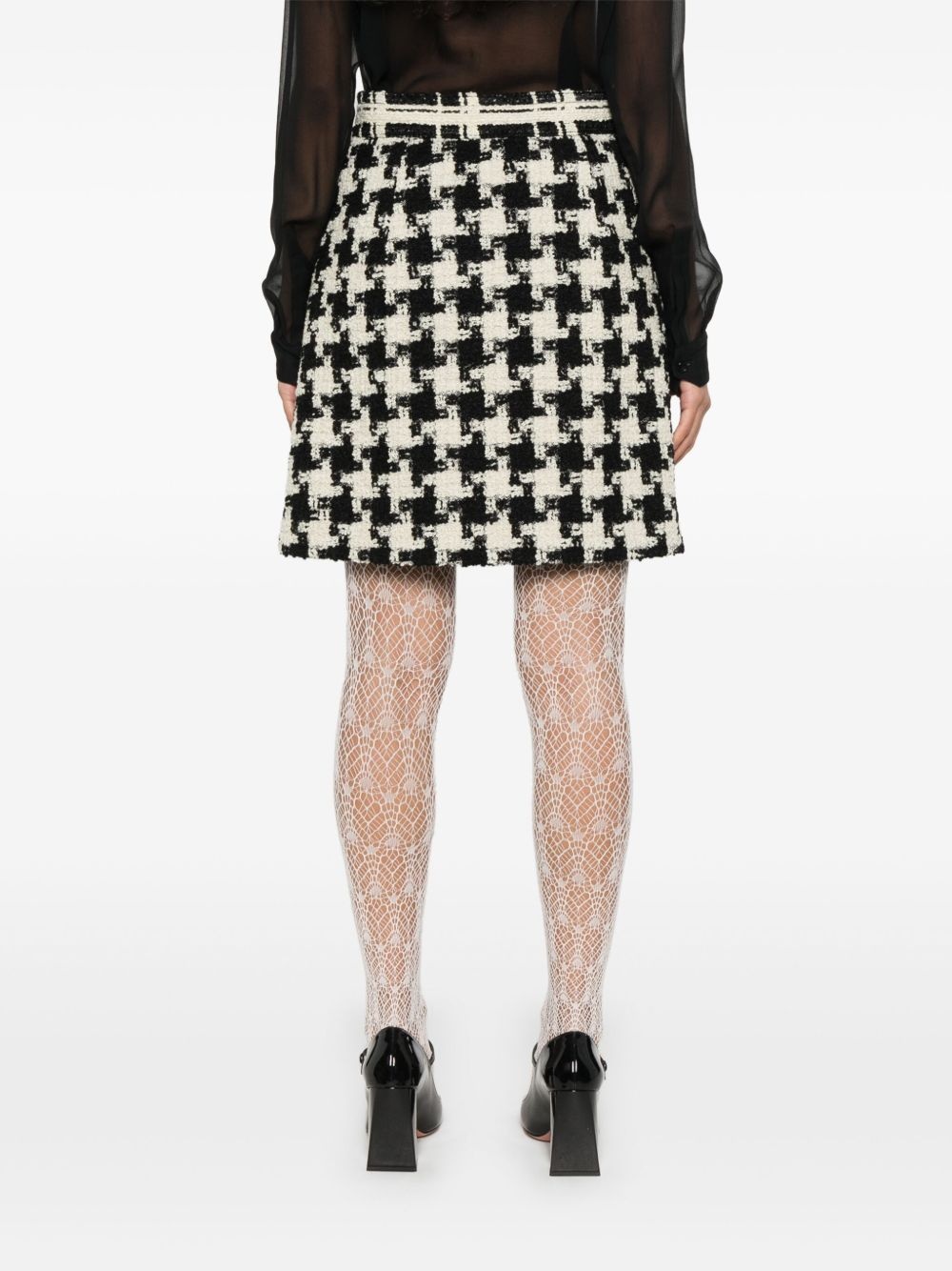tweed mini skirt - 4