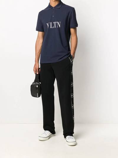 Valentino VLOGO jacquard panelled track pants outlook