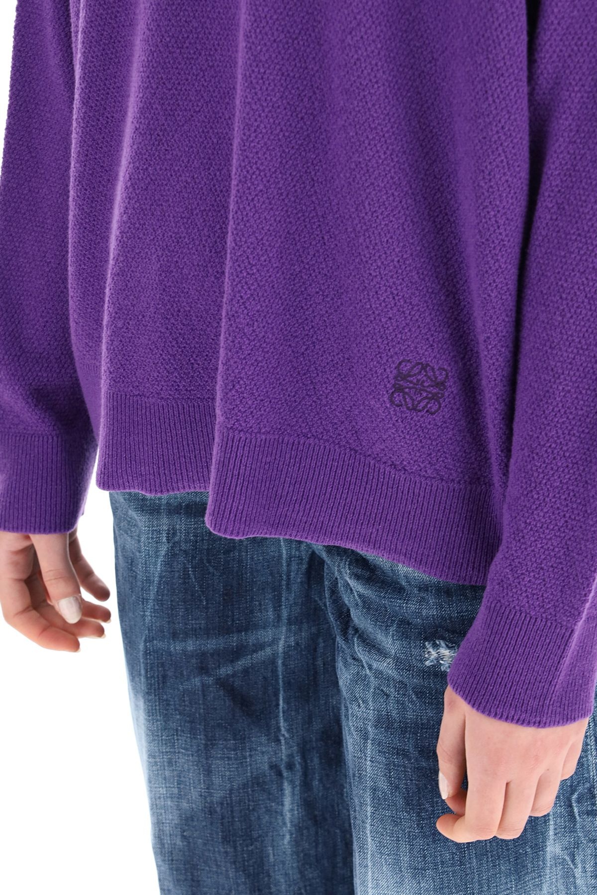 OVERSIZED CASHMERE SWEATER - 5