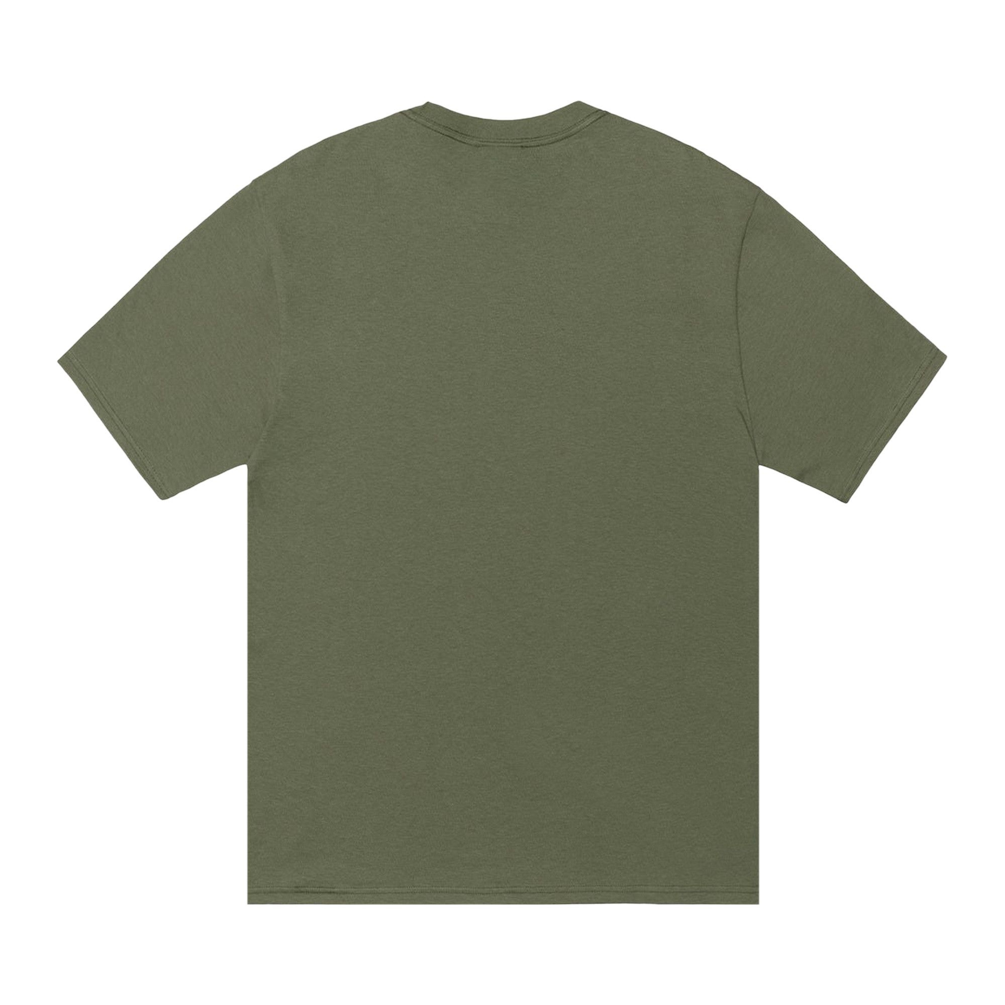 Stussy Blaze Tee 'Olive' - 2