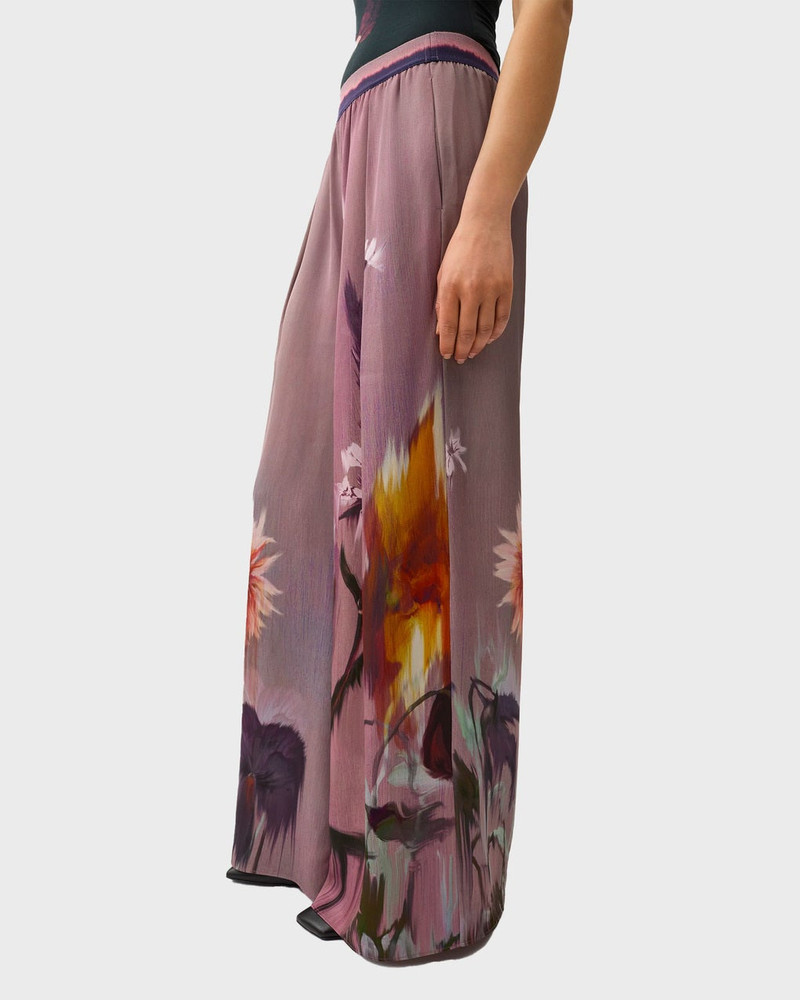 Rodebjer Trousers Berta Flower Purple outlook