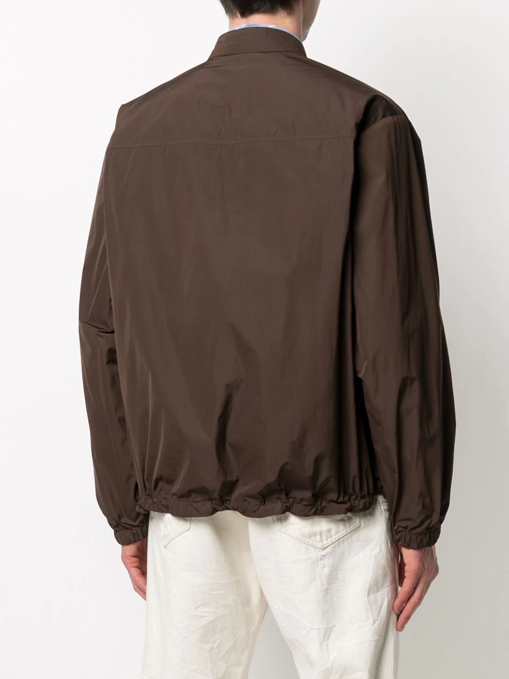 zip-detail bomber jacket - 4