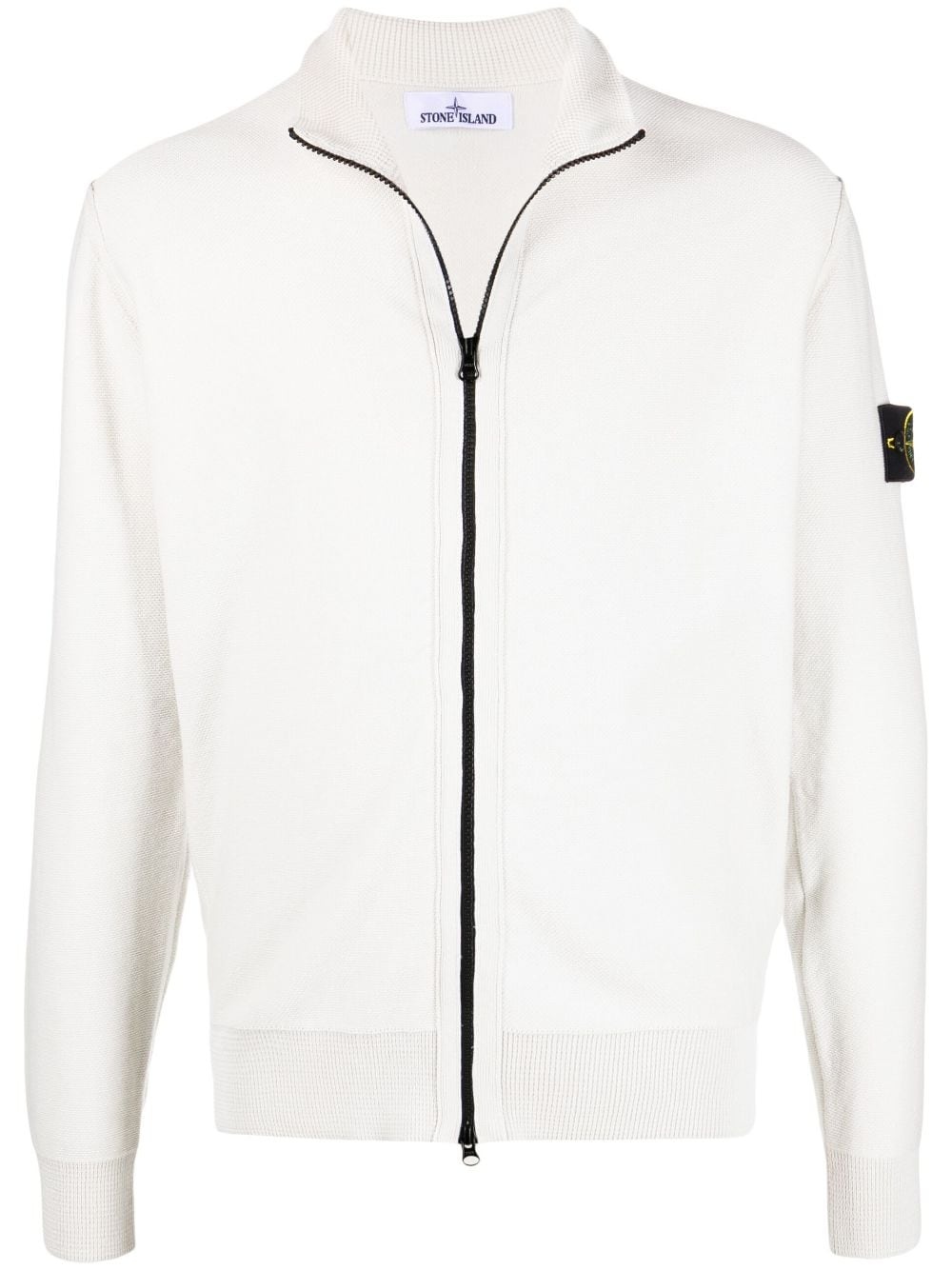 Compass zip-front sweatshirt - 1