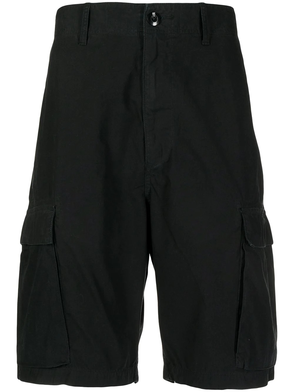 knee-length cargo shorts - 1