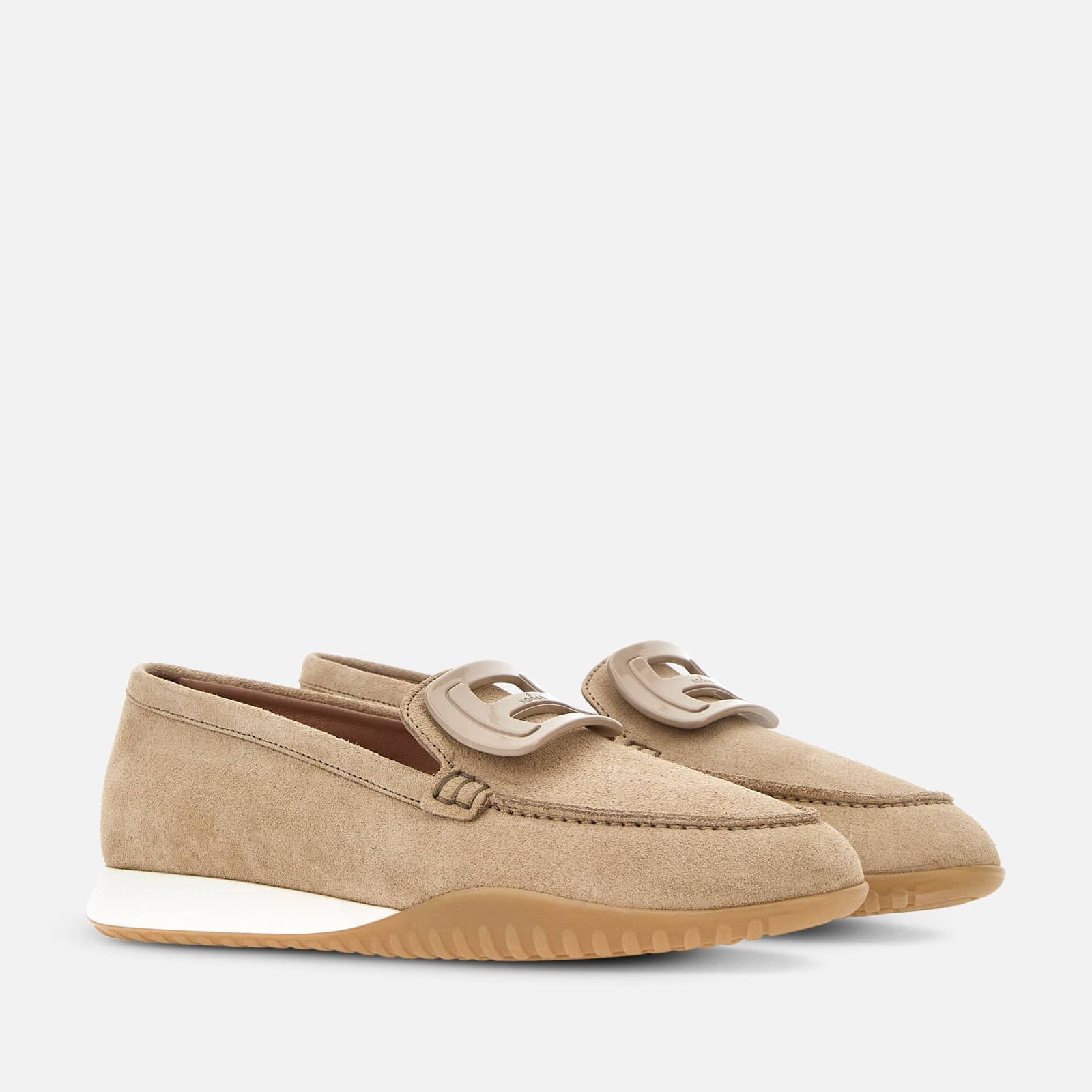 Hogan Olympia-Z Loafers Beige - 2