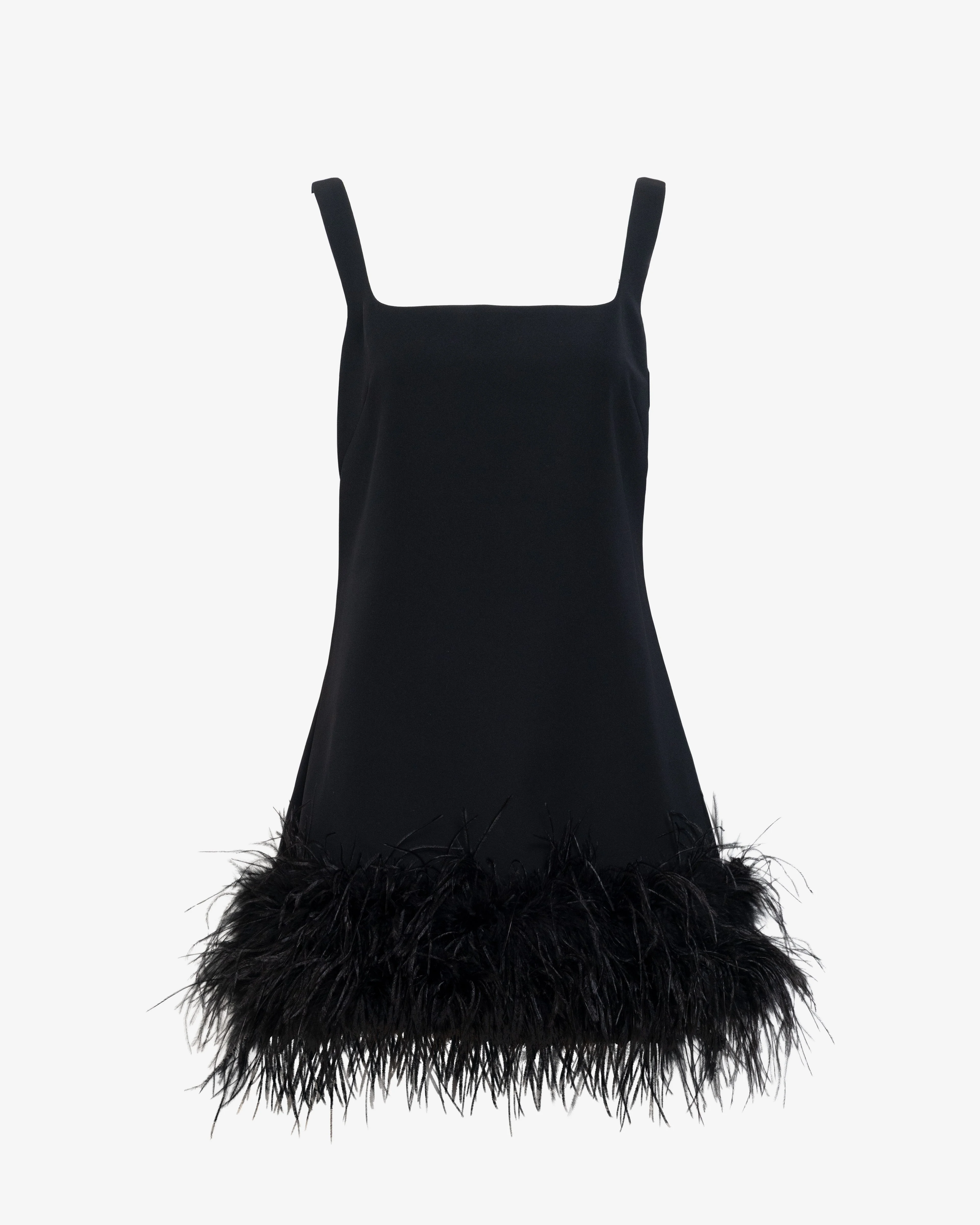 BARTON FEATHER DRESS - 1
