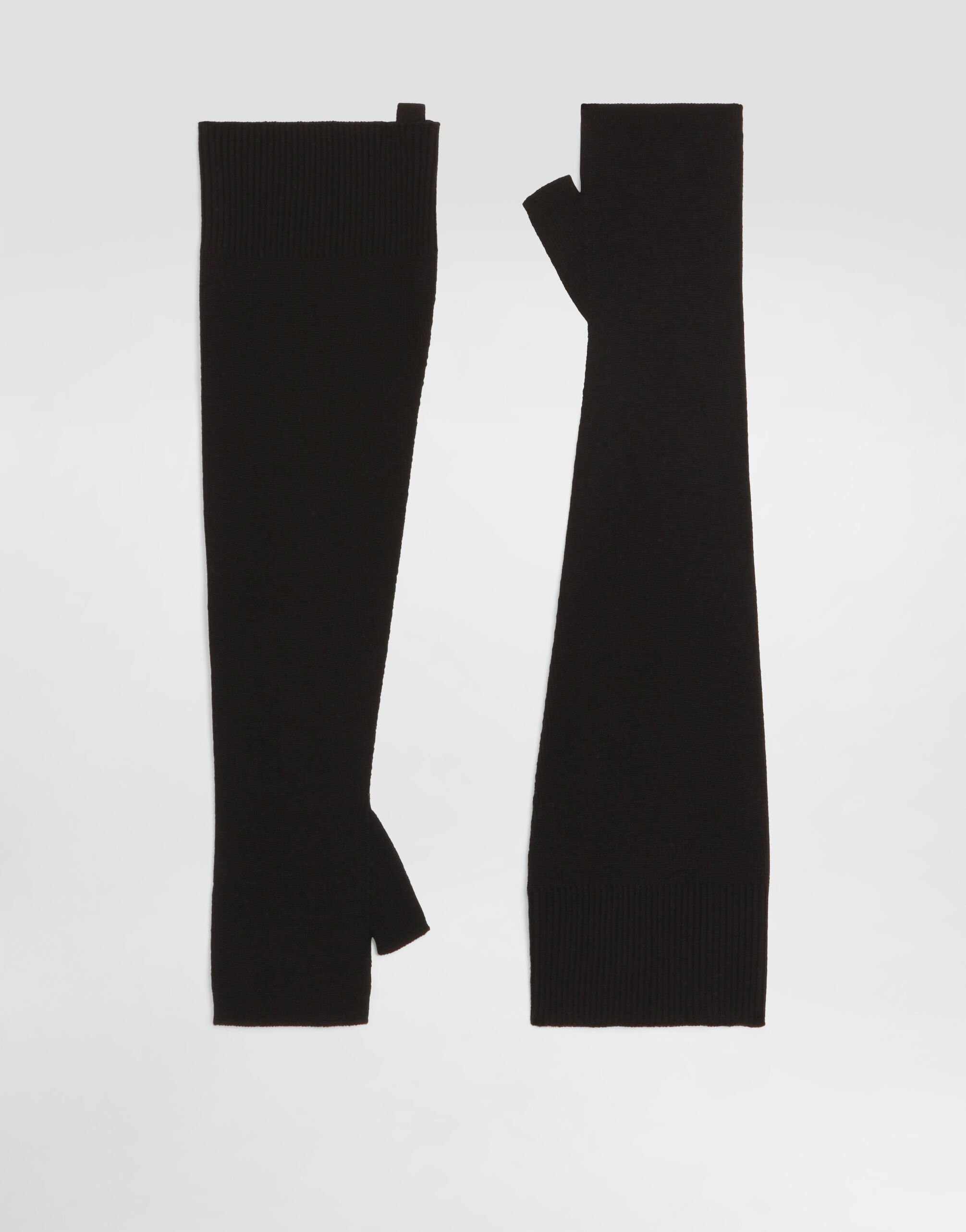 Rib knit gloves - 2