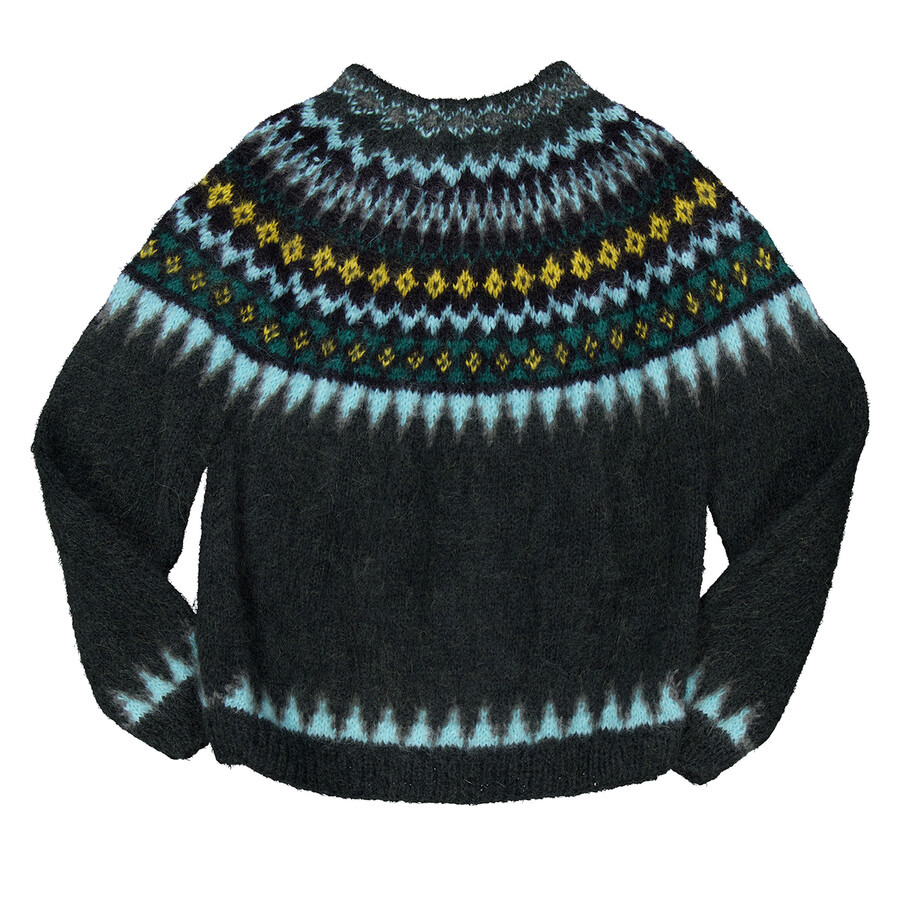Loewe Lemur Patch Round Neck Sweater - 7