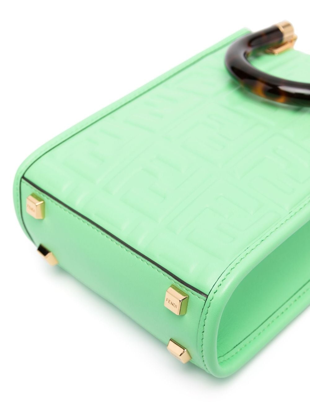 monogram-debossed tote bag - 4