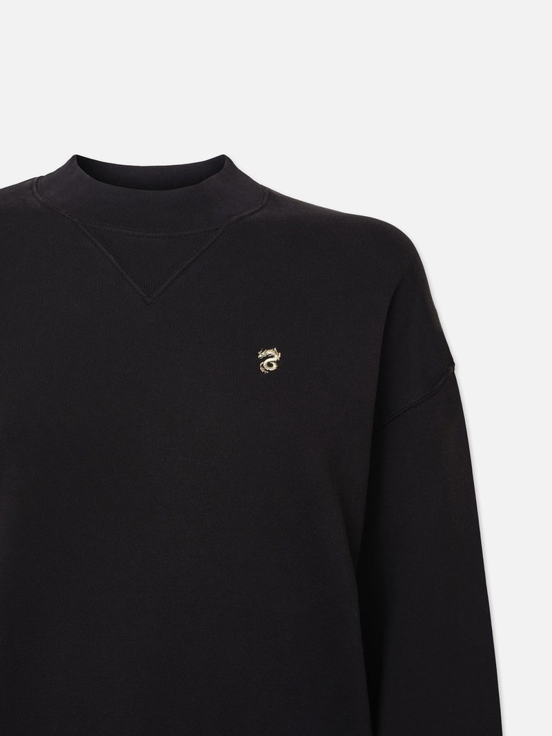 Lunar New Year Sweatshirt in Black 2
