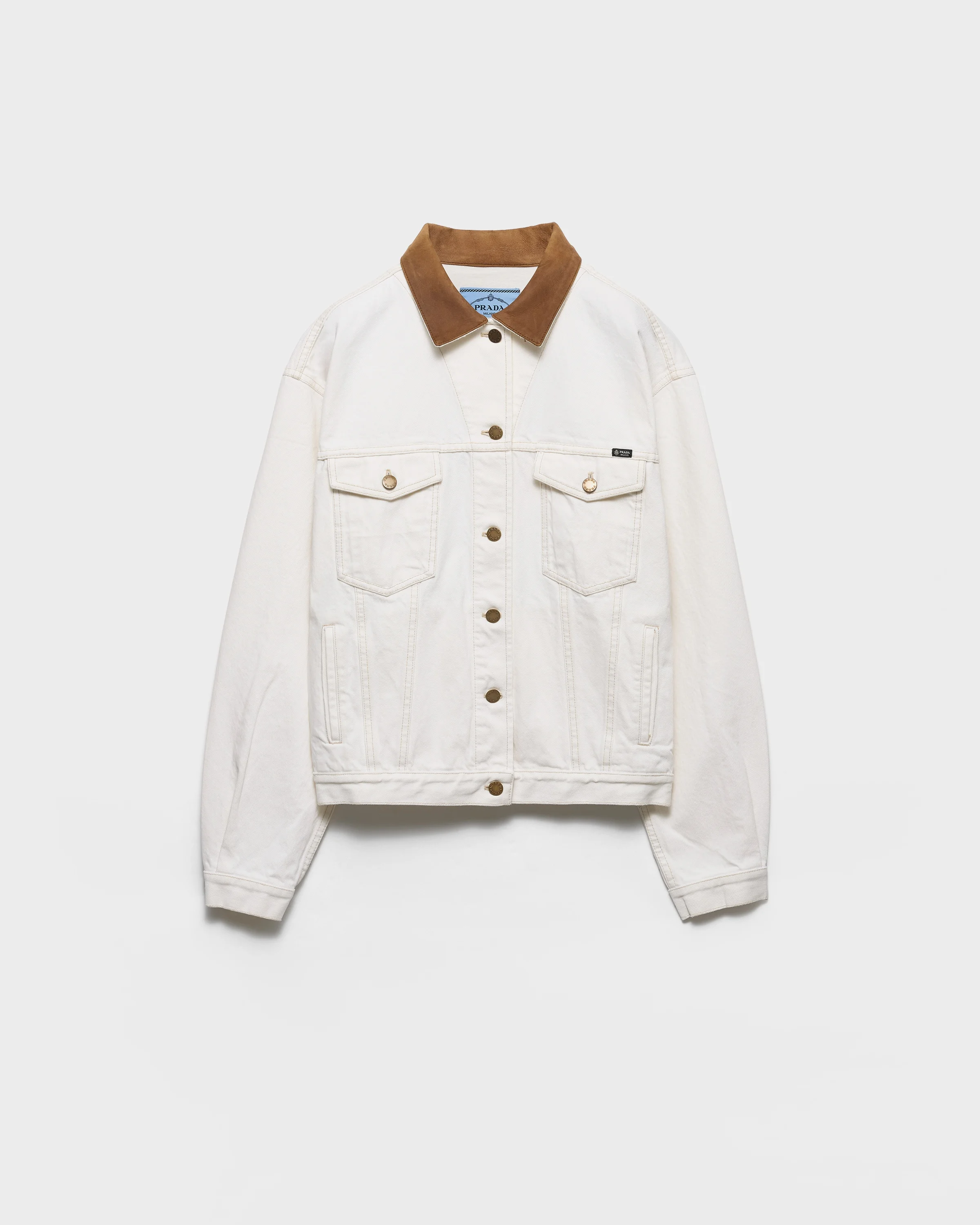 Old denim blouson jacket - 1