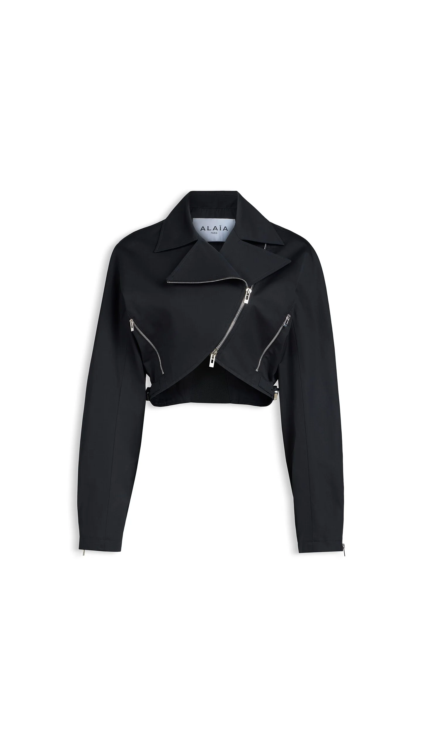 POPLIN BIKER JACKET - 1