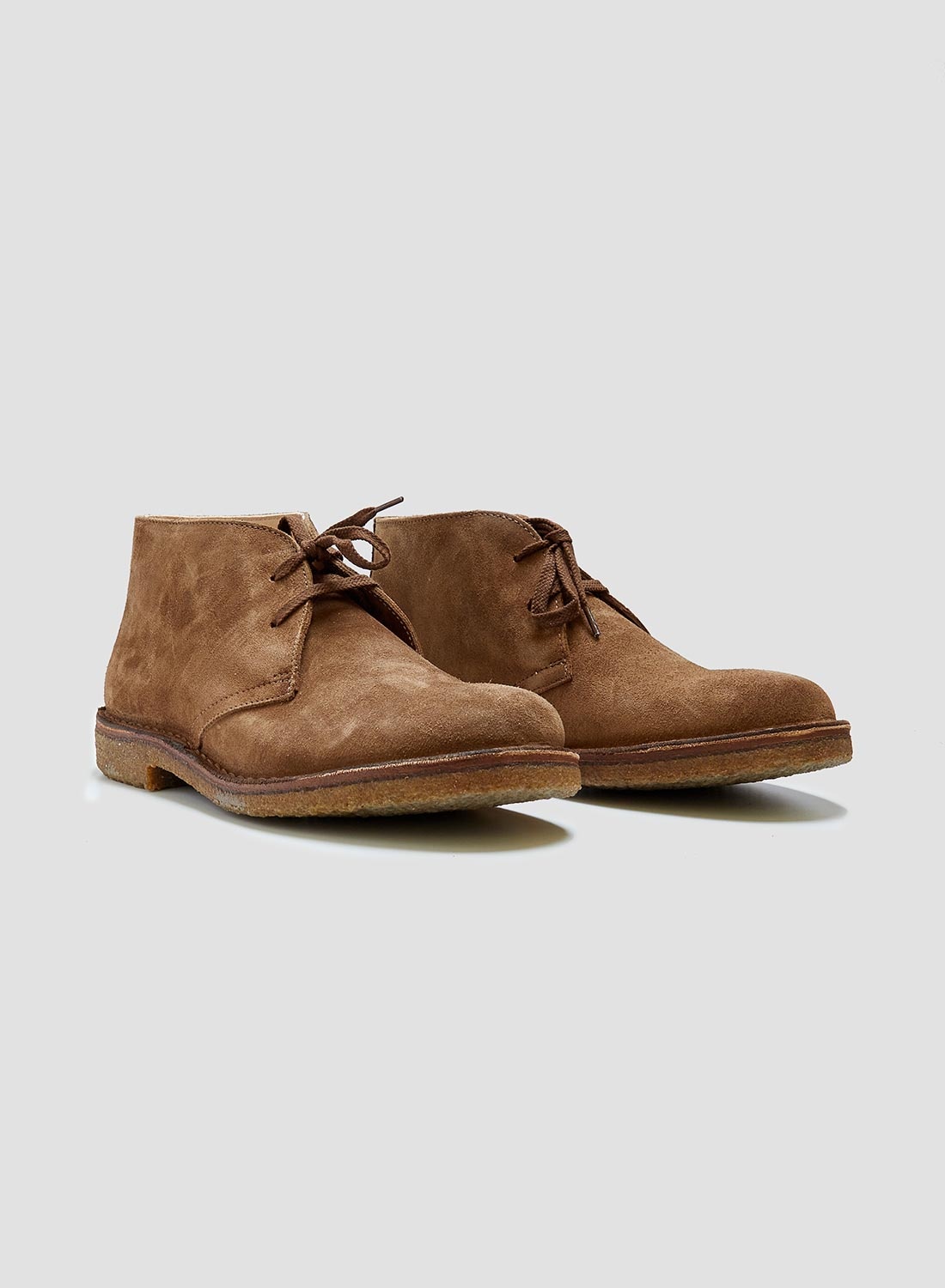 Astorflex Greenflex Suede Chukka Boot in Dark Khaki - 1