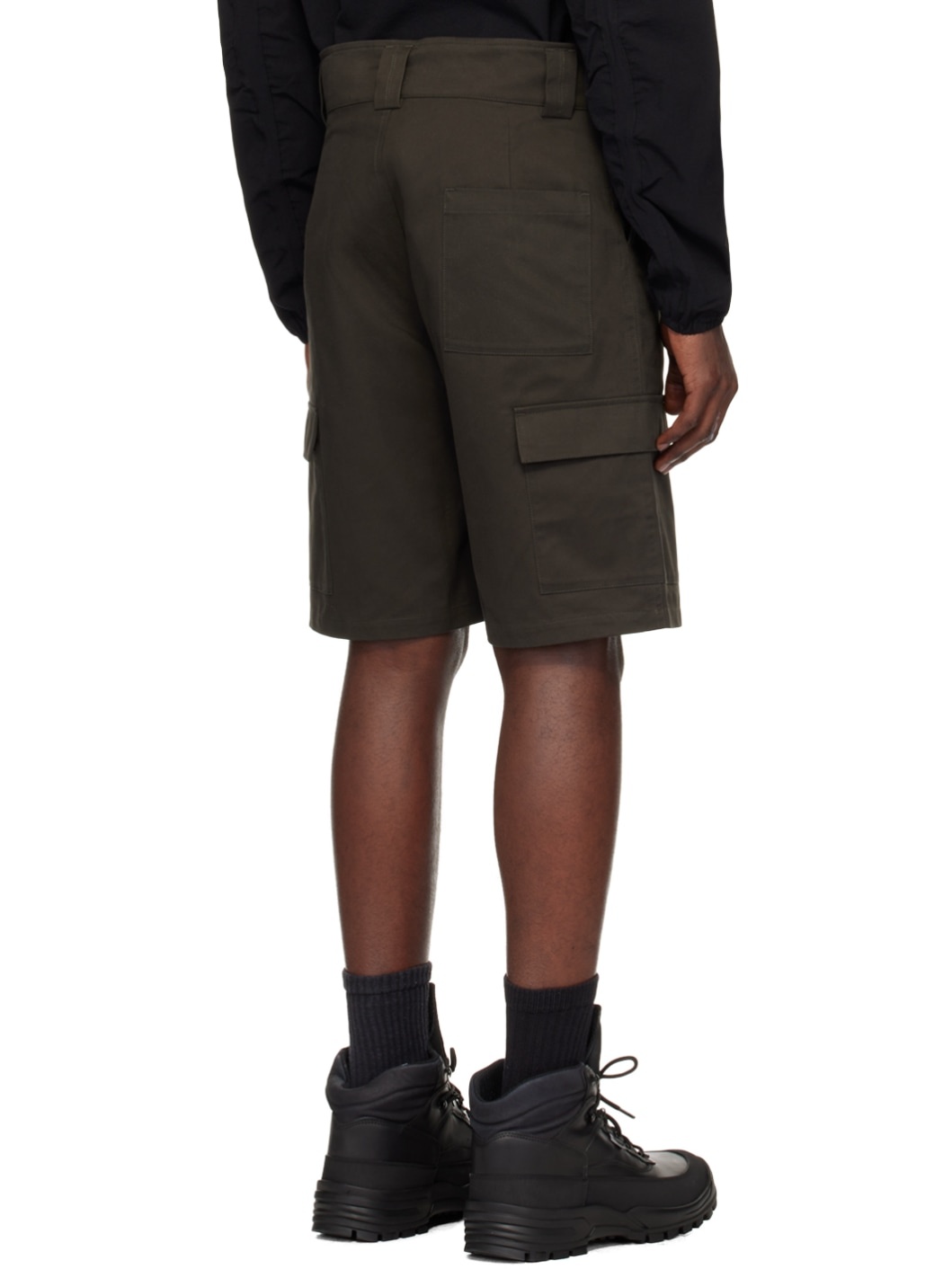 Brown Operator Shorts - 3