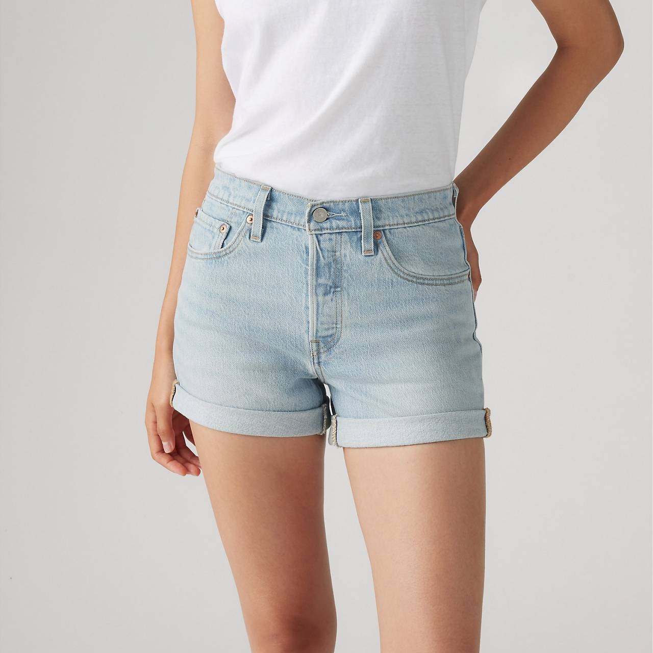 501® ORIGINAL FIT HIGH RISE WOMEN'S SHORTS - 4