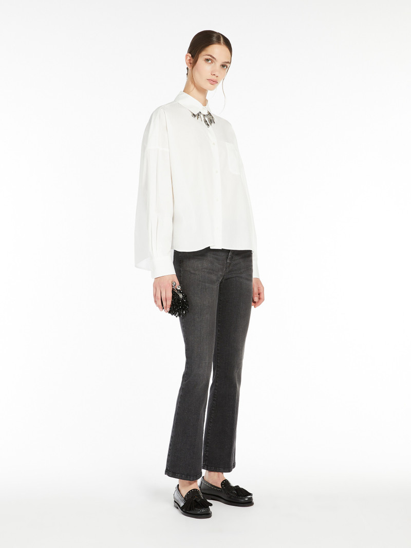 WEEKEND Max Mara AUREO Cotton poplin shirt outlook