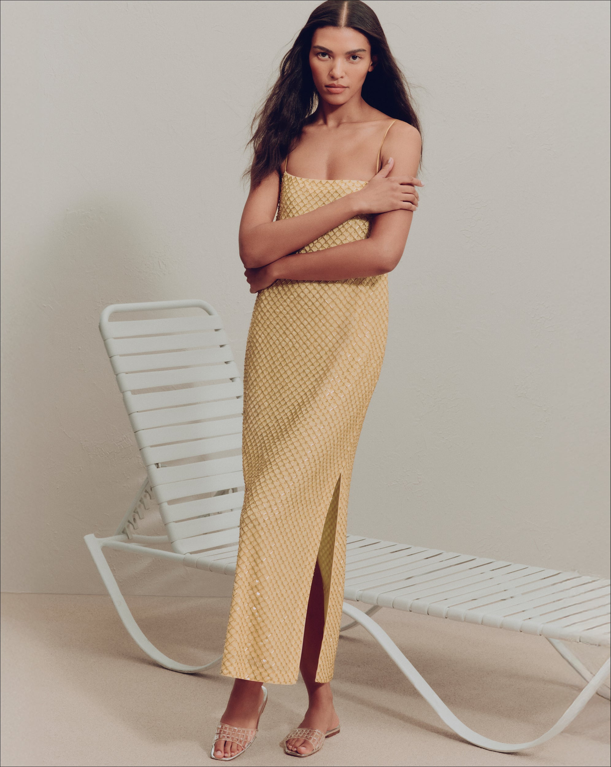 PETRA BEADED MIDI DRESS - 7