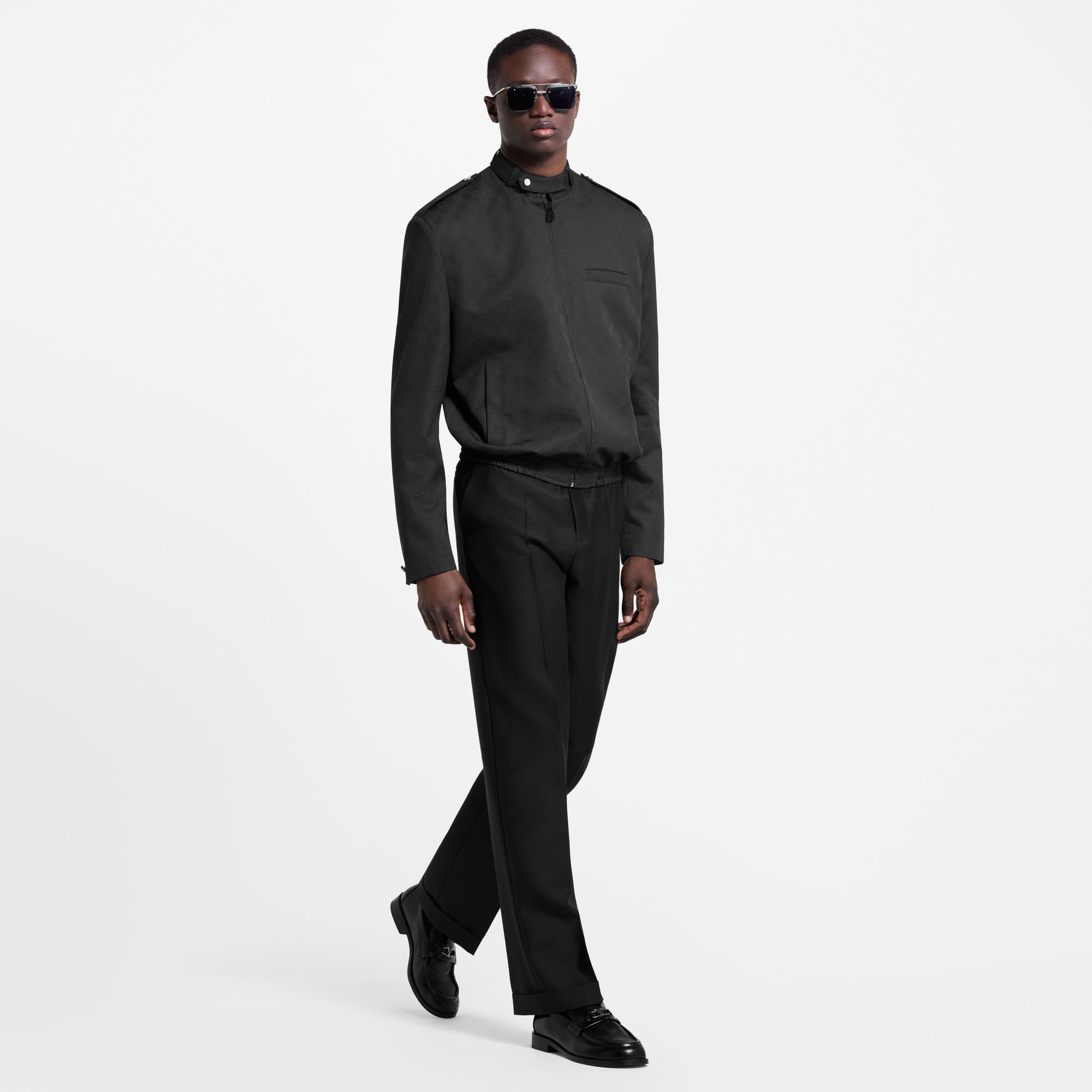 Tailored Damier Blouson - 4
