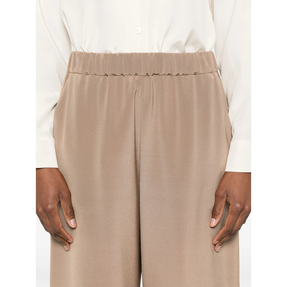 Max Mara Brown Trousers - Palazzo Pants Women - 4