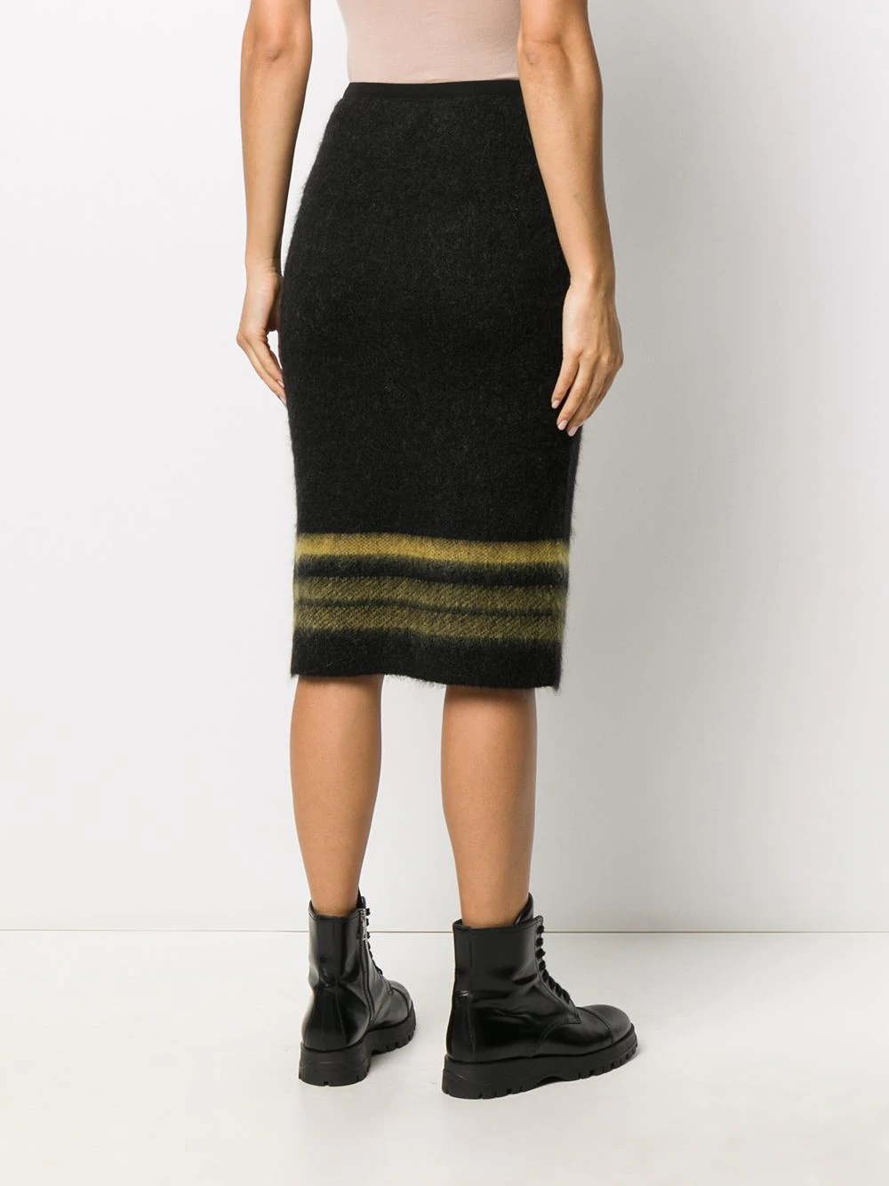 striped knitted skirt - 4