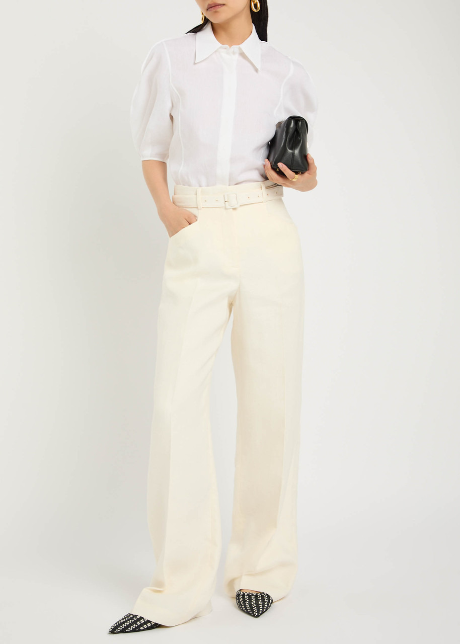 Gabriela Hearst Sansi Linen Blouse - 4