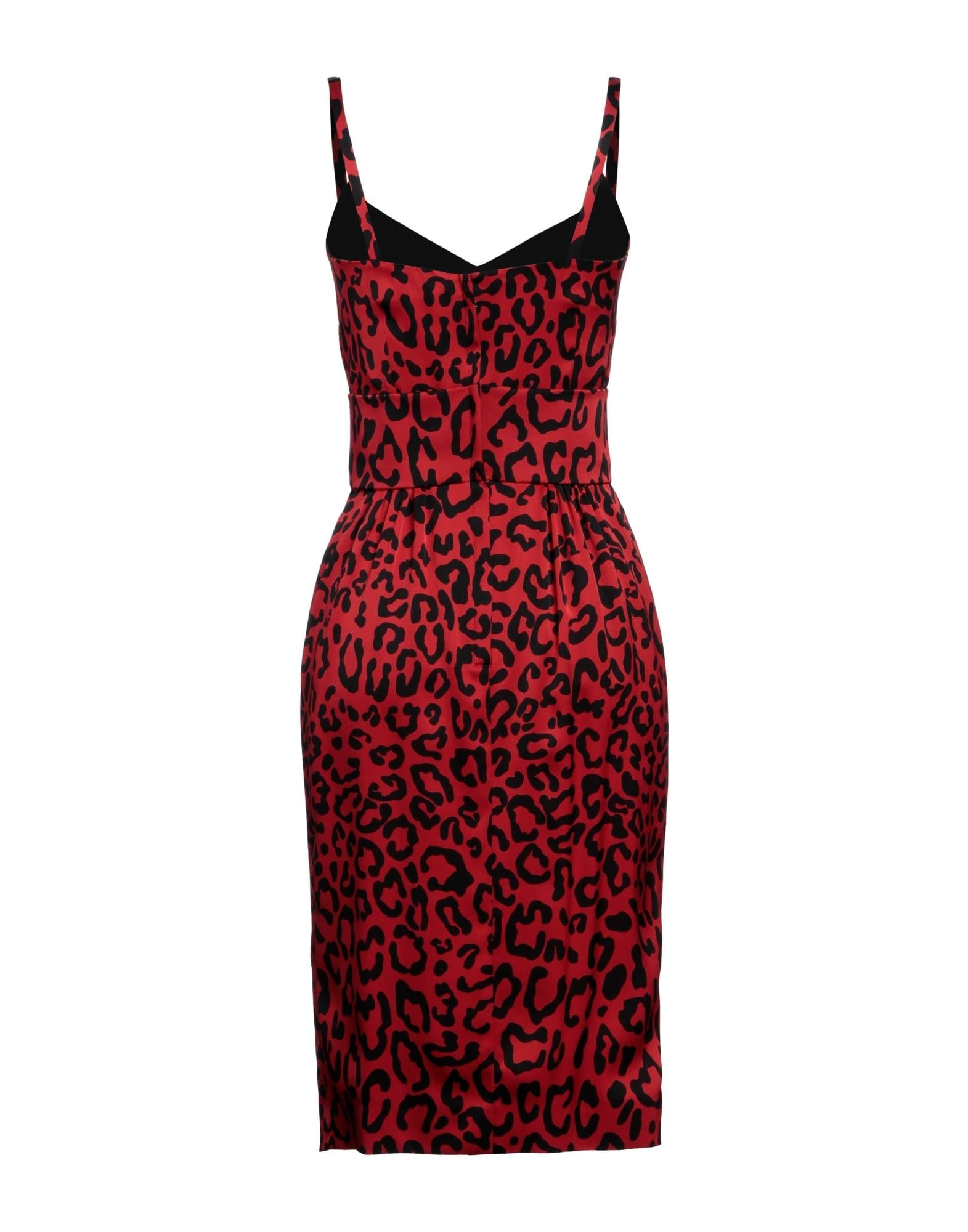 Red Women's Midi Dress - 2