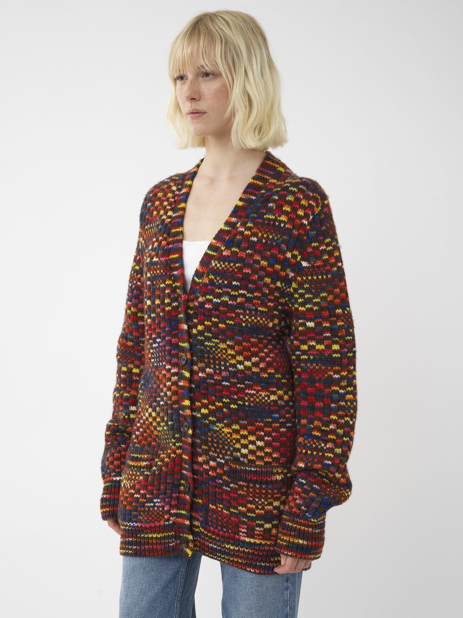 GENEROUS V-NECK CARDIGAN - 4
