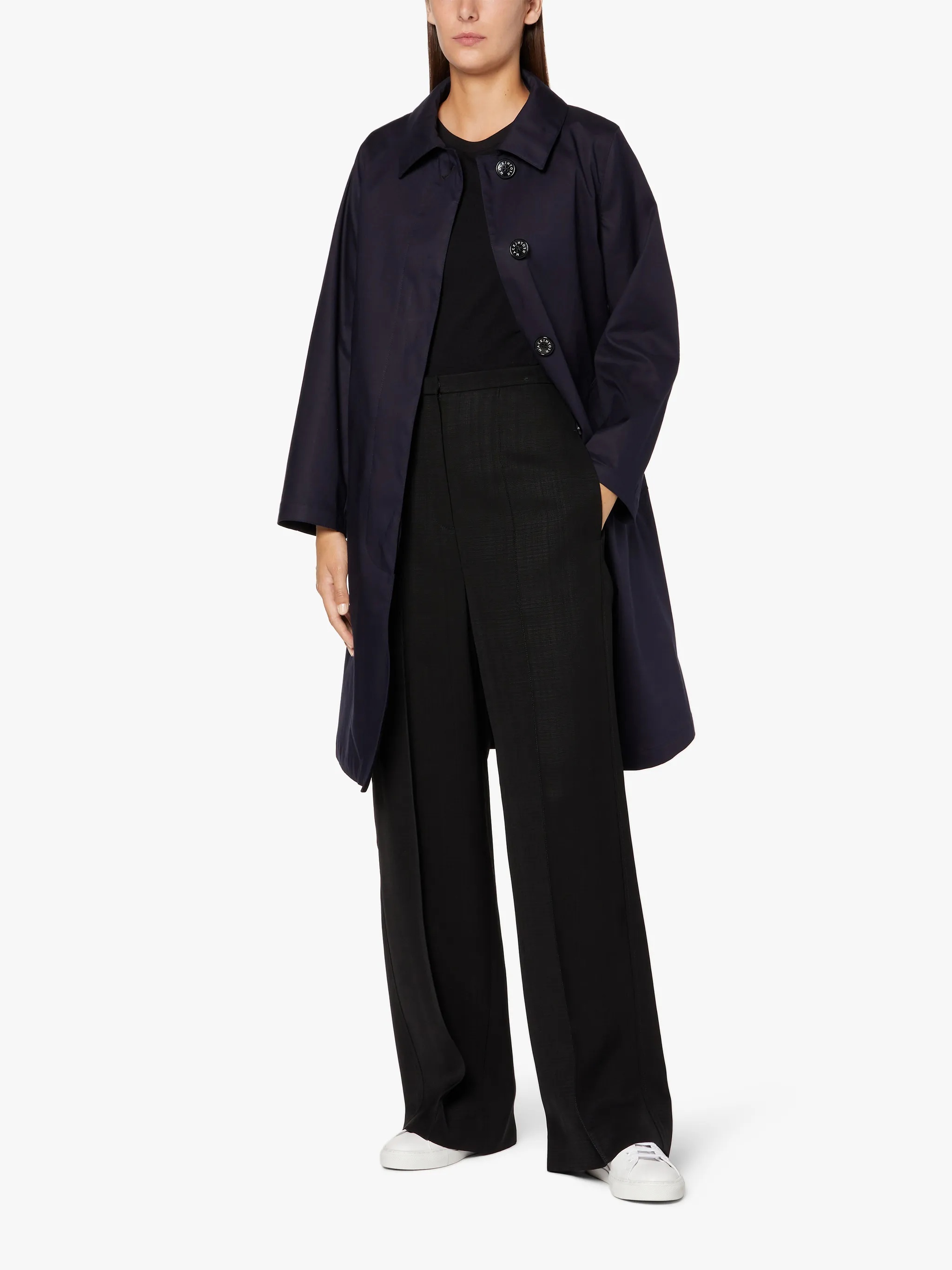 BANTON NAVY RAINTEC COTTON COAT | LM-1057 - 2