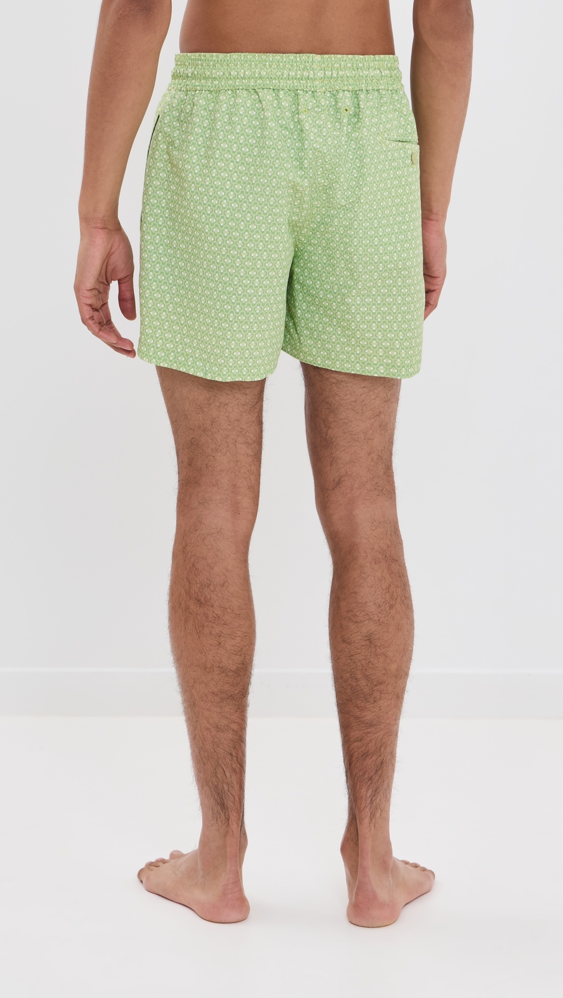 Rio Swim Shorts Ipanema Micro Print 4" - 2