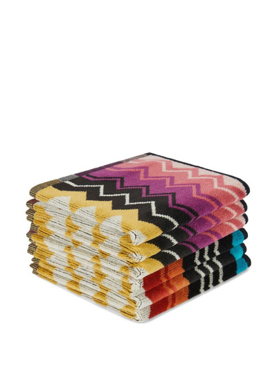 Missoni Giacomo face towels (set of 6) outlook