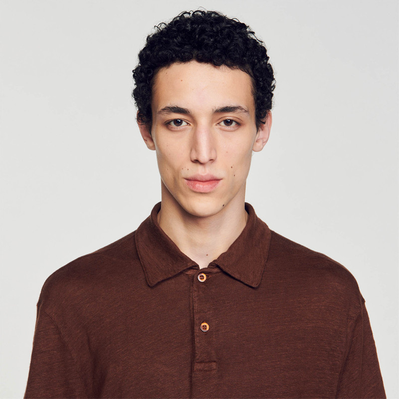 LINEN POLO SHIRT 4