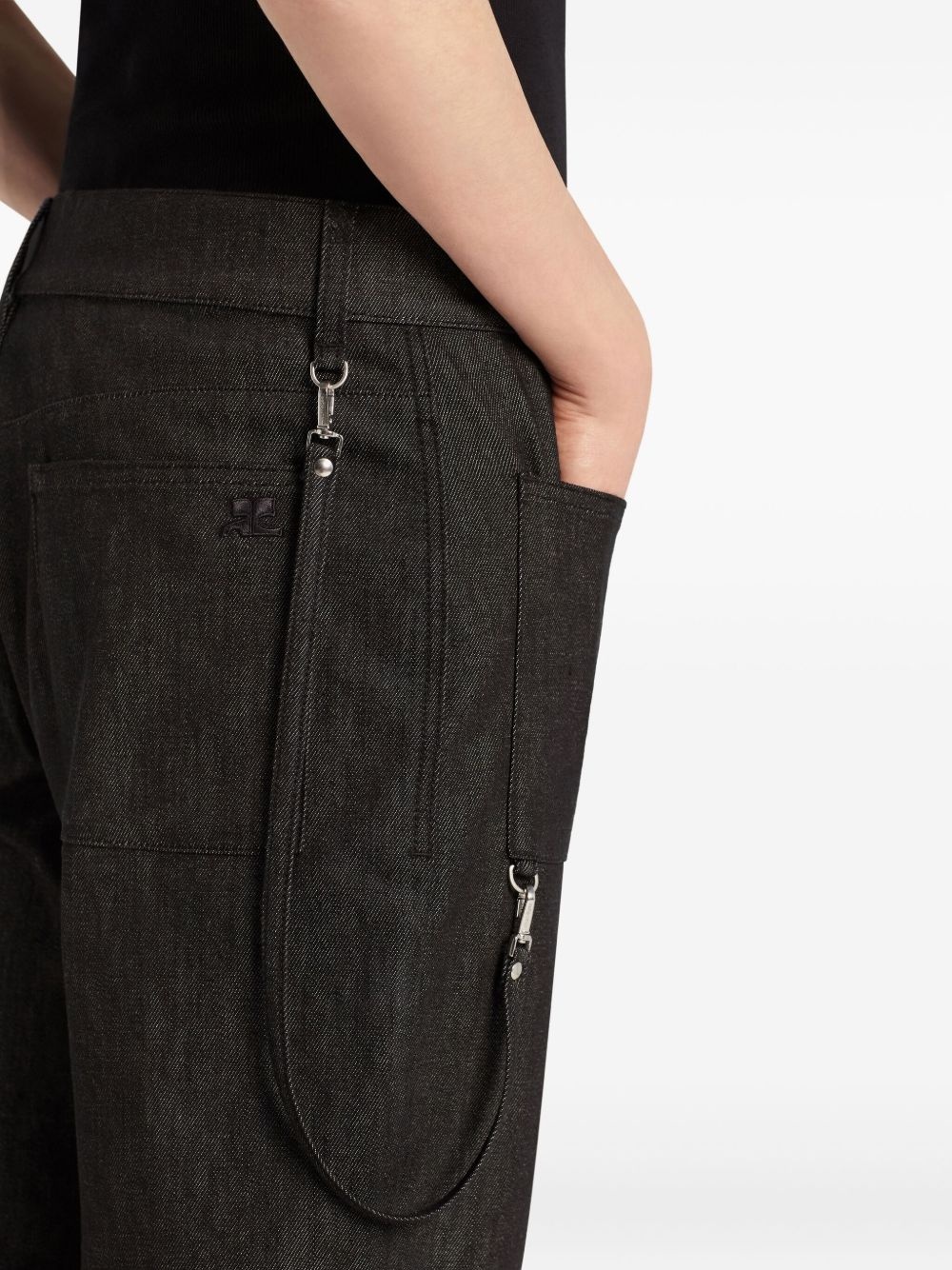 two-pocket bootcut jeans - 5