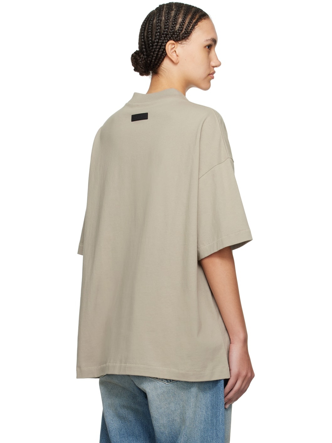 Gray Crewneck T-Shirt - 3