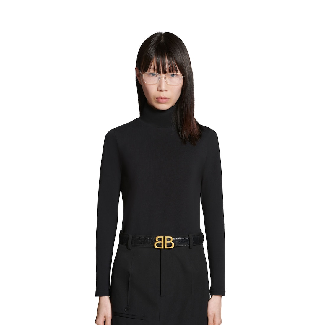 Women's Monaco Belt in Black - 3