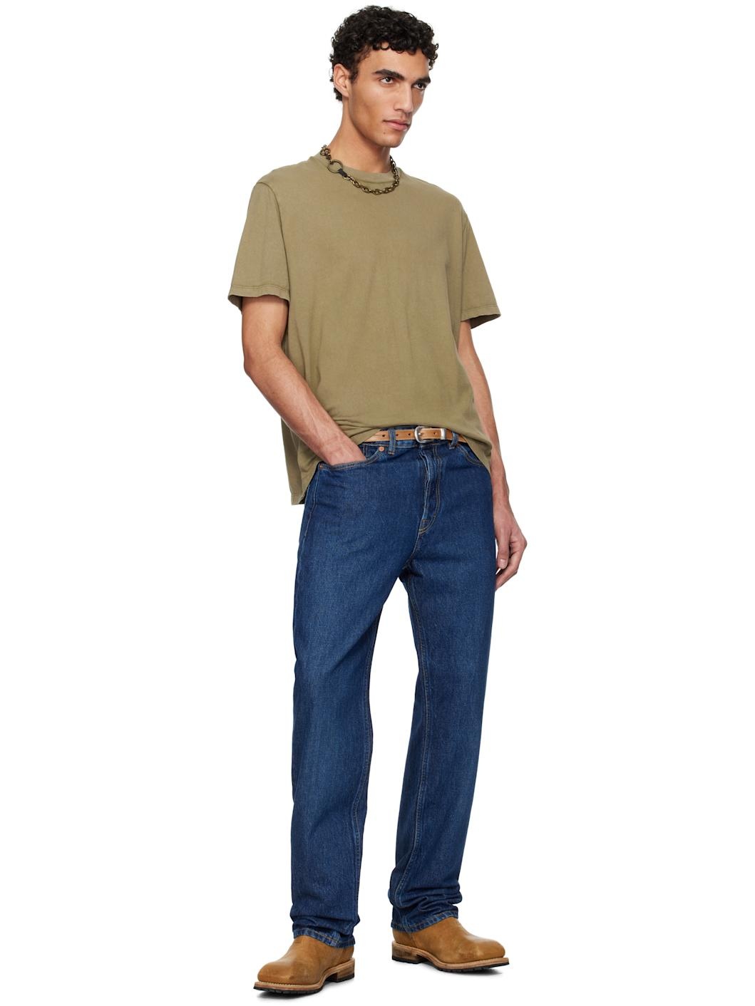 Tan 2 CM Belt - 3