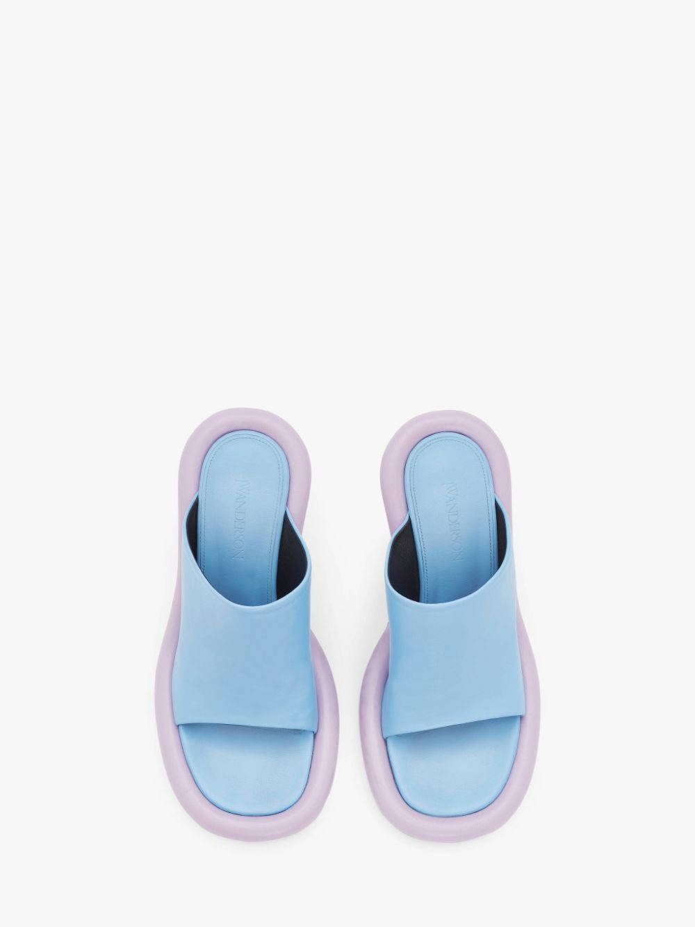 BUMPER-TUBE LEATHER MULES - 4